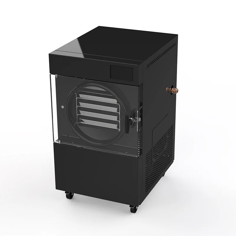 Semi-Automatic Vacuum Freeze Dryer Fruit, Vegetables, Meat, Seafood, Food Freeze-Drying, Laboratory Small Freeze-Drying Machine
