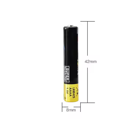 6PCS 1.5V E96 AAAA primary battery alkaline battery dry battery laser pen battery Bluetooth headset