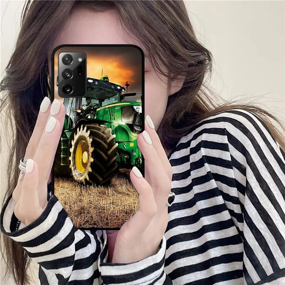 Tractors Car Phone Case For Samsung Note 8 9 10 20 pro plus lite M 10 11 20 30 21 31 51 A 21 22 42 02 03