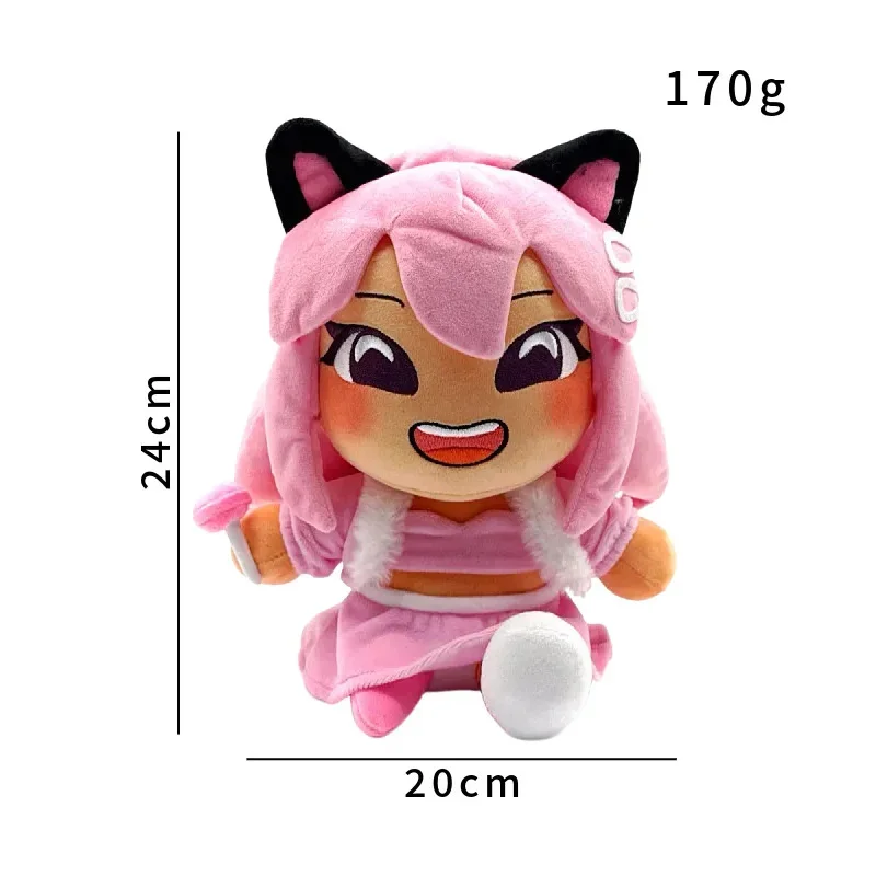 Layla – jouet en peluche doux, poupée mignonne pour enfants et adultes, cadeau de collection, décoration de maison, noël, Halloween