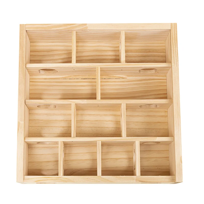 Hamster Labyrinth Wooden Hamster Toys Furniture Products Log Intellectual Development Toys Solid Wood with Acrylic Plate