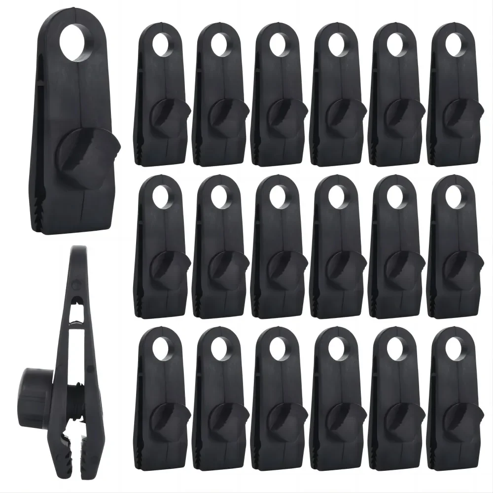 For Tarps Awnings Camping Car and Swimming Pool Covers  Heavy Duty Tarp Clips Lock Grip Tent Clamps Tent Clip Clamps