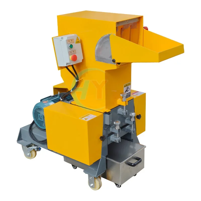 Plastic mill Crusher 20hp portable electric small bottle crusher Soft plastic shredder and grinder