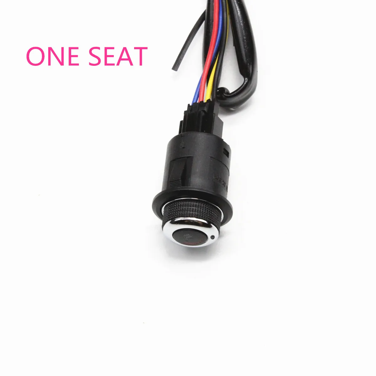 heating seat switch 6 position LED wheel round button switch for car seat interior cover warm accessories connect heating pad