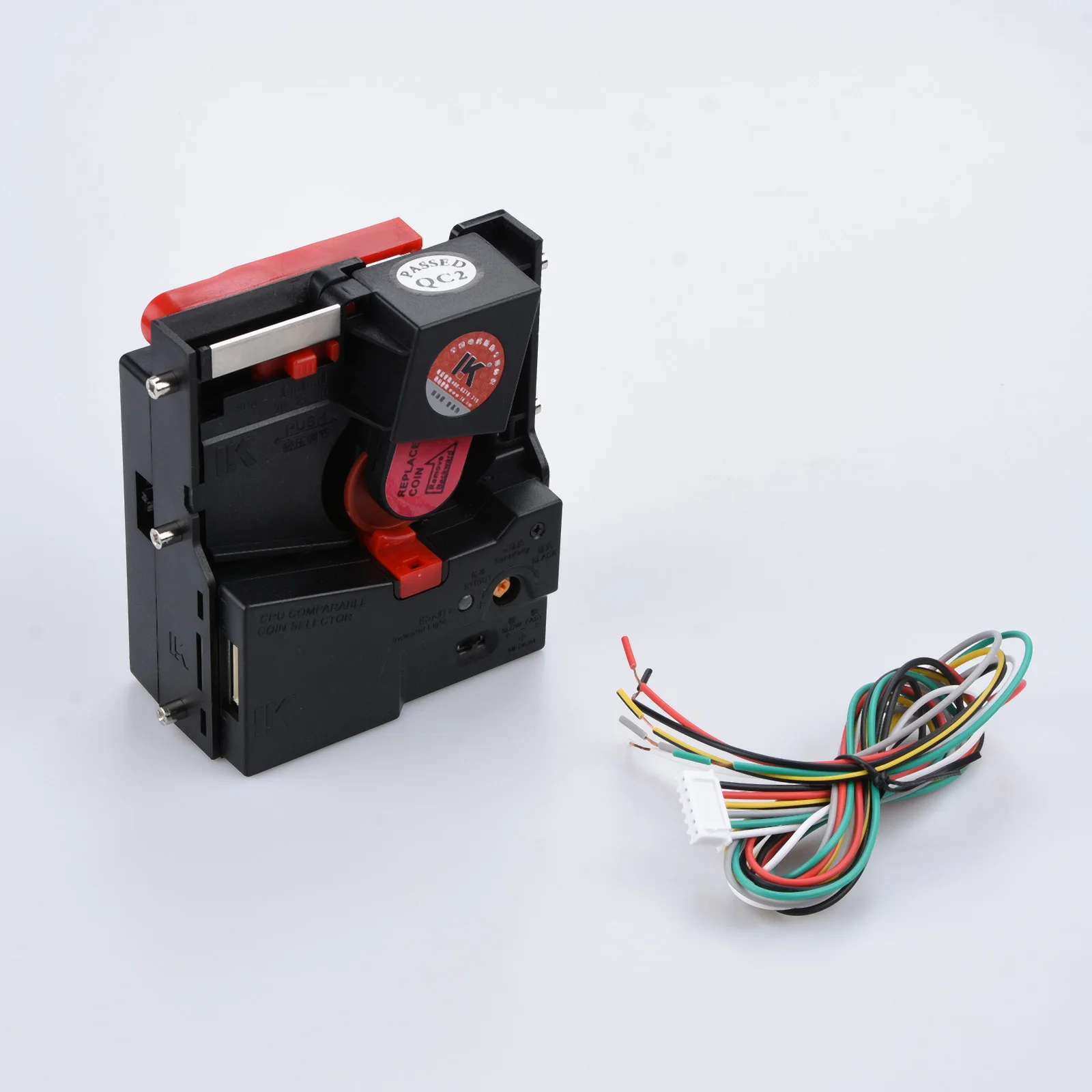 

LK-800A+ Comparative Coin Operator CPU Comparable Coin Selector Arcade Token Acceptor For Mechanism Vending Machine Accessories