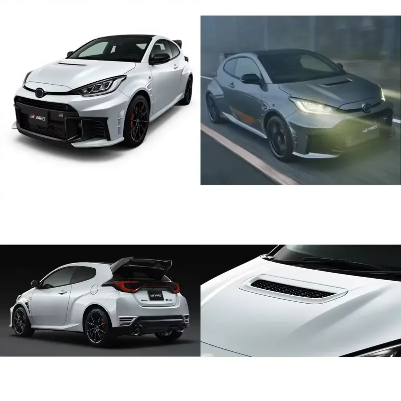 New high quality AERO P-ACKAG style hood plate front bumper for YARIS GR GXPA16