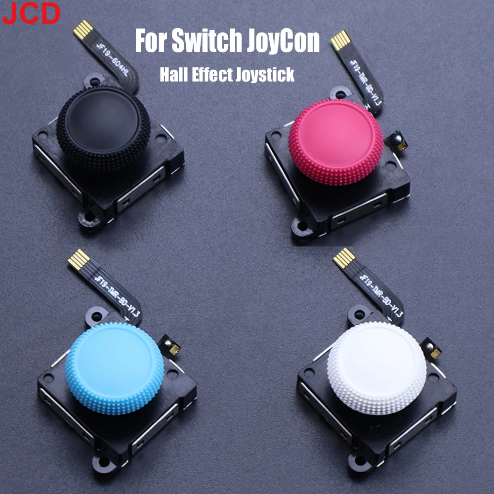 1pcs 3D Analog Joystick Thumb Stick For Switch JoyCon Controller Hall Effect Sensor Module No Drifting Higher Sensitivity Repair