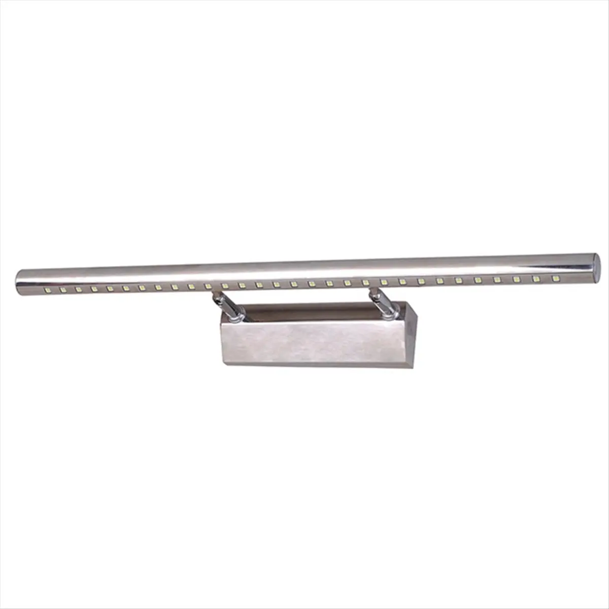 

NEW Elegant LED Silver Mirror Light 7W - Stainless Steel, Wall Lamp Wall Mounted for Bathroom & Bedroom