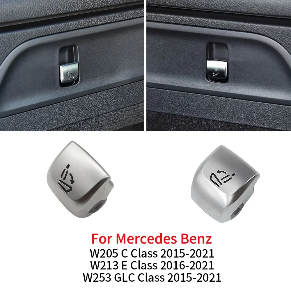 

For Mercedes W205 W253 W213 Car Seat Folding Control Switch Button Cover Seat Backrest Release Switch For Benz GLC C E Class