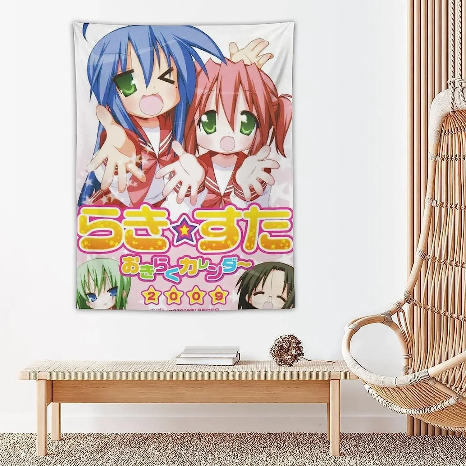 Lucky Star Japanse Anime Poster Film Poster Muurfoto Posters Voor Kamer Esthetisch 9 Wandtapijt Geschenken Slaapkamer