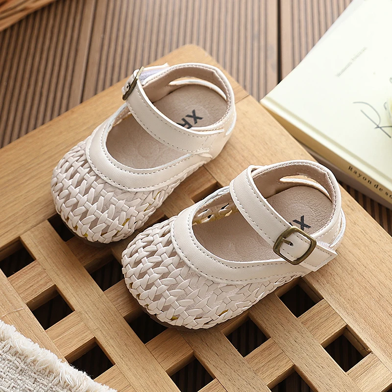 Baby Beach Shoes Soft Bottom Non-slip Toddler Sandals Korean Style Versatile 2026 Summer New Kids Walking Shoes Casual Trendy