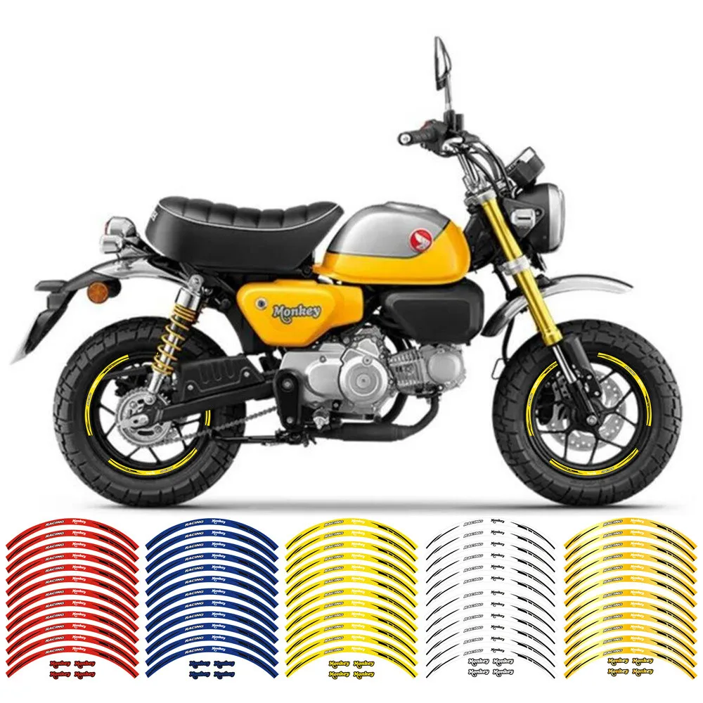 

RIM WHEEL TIRE STRIPES DECALS TAPE STICKERS For HONDA MONKEY 125 Z125
