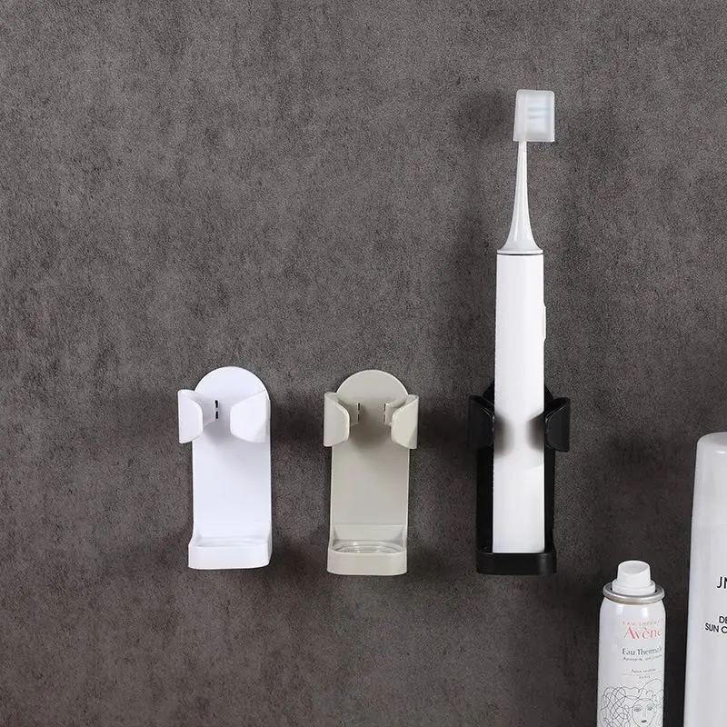 Self Adhesive Punch-Free Bathroom Razor Holder Wall Mounted Durable Shaver Toothbrush Storage Rack for Shower Room