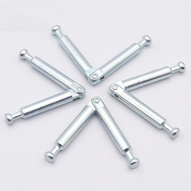 180 degree movable double folding rod connecting rod plate connecting furniture desk assembly hardware accessories