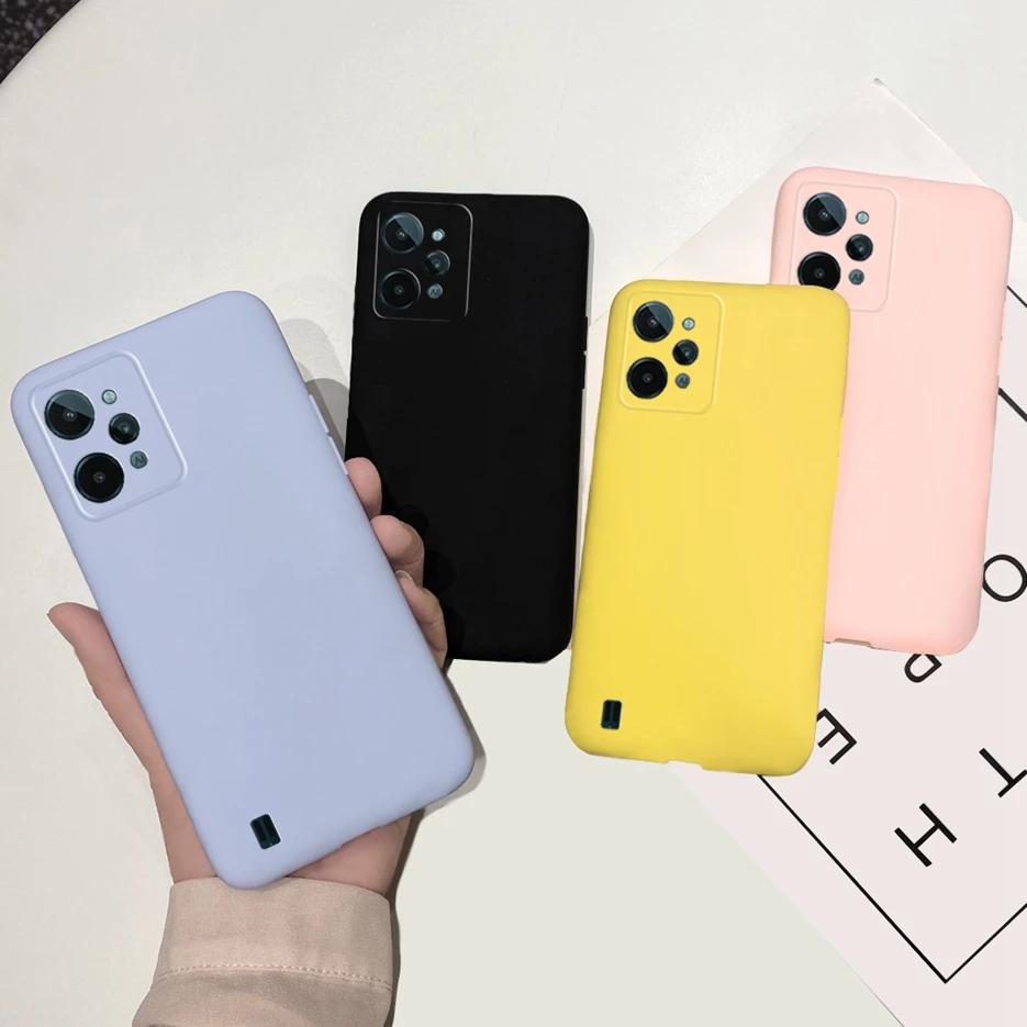 Soft Case For Realme C31 2022 Cute Candy Matte Cover TPU Fundas Phone Case For Oppo Realme C31 C 31 RealmeC31 RMX3501 Back Cover