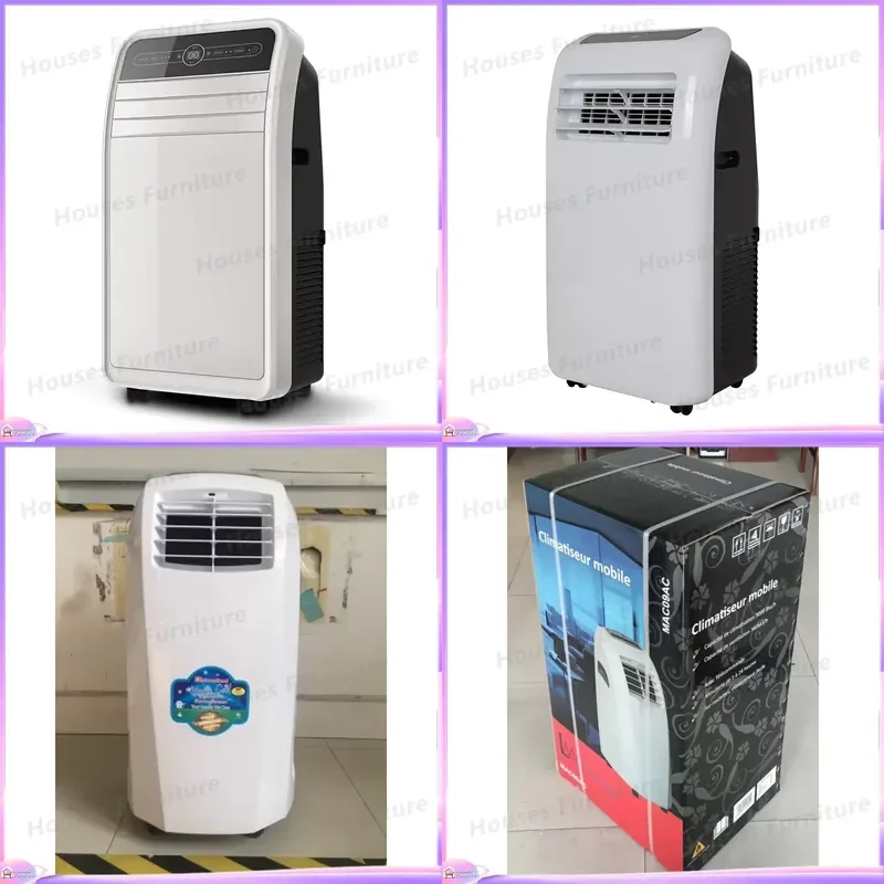 4 in 1 Portable Air Conditioner 12000 BTU Mini Mobile AC Unit Cooling Heating Dehumidifier Fan Small Home Office Room