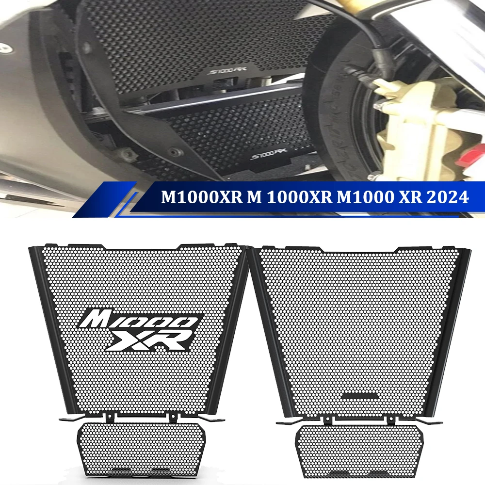 

Motorcycle Accessories For BMW M1000XR M 1000XR M1000 XR 2024 Radiator Grille Protector Cover Guard Protection Oil Cooler Guard