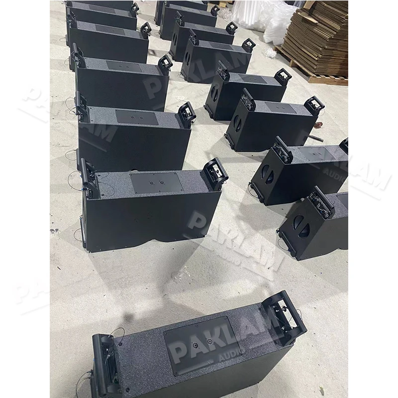 MF 400W HF 80W مزدوج 8 بوصة LA208 مغناطيس النيوديميوم معدات الصوت المتكلم المهنية خط صفيف نظام مكبر الصوت #2