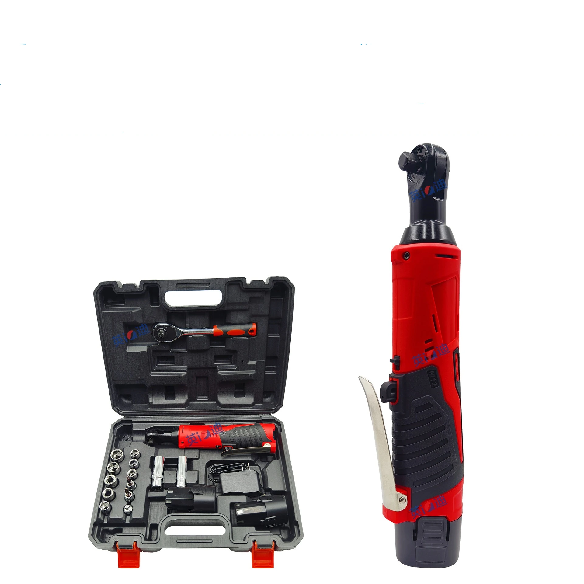 

Wholesale Large Torque 90 Degree Angle Electric Ratchet Wrench 18V Charging Wrench Lithium Battery Stage Truss Dedicated