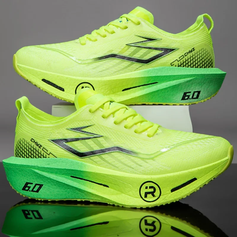 

Кроссовки для бега мужские и женские, специализированные для марафона, с карбоновой пластиной, дышащие, ультралегкие, удобные, для спорта и активного отдыха, обеспечивающие стабильность