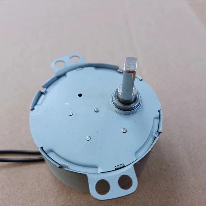 Barber shop turning light motor accessories, flat shaft 4W 50r/min 220V AC CW turning wall small turning light universal