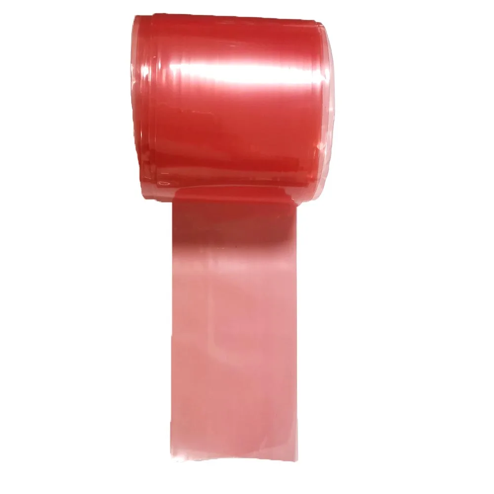1-5 Meters Red Casing For Sausages Meat Filling Tools Plastic Sausage Casing  Sausage Maker Tools Width 70mm Diameter 45mm