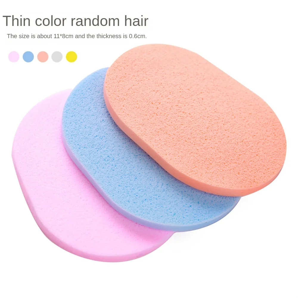 1~10PCS Quick To Soften When Exposed To Water Cellulose   Natural Fibers Sponge Facial Care Ventilate Facial Cleaning Sponge