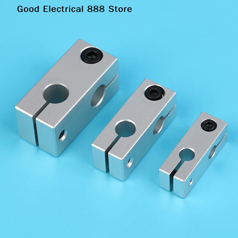 Pillar Fixing Clamp Vertical Fixed Diameter Fastening Aluminum Alloy Optical Axis Cross Block Steel Pipe Fixing Bracket Connecti