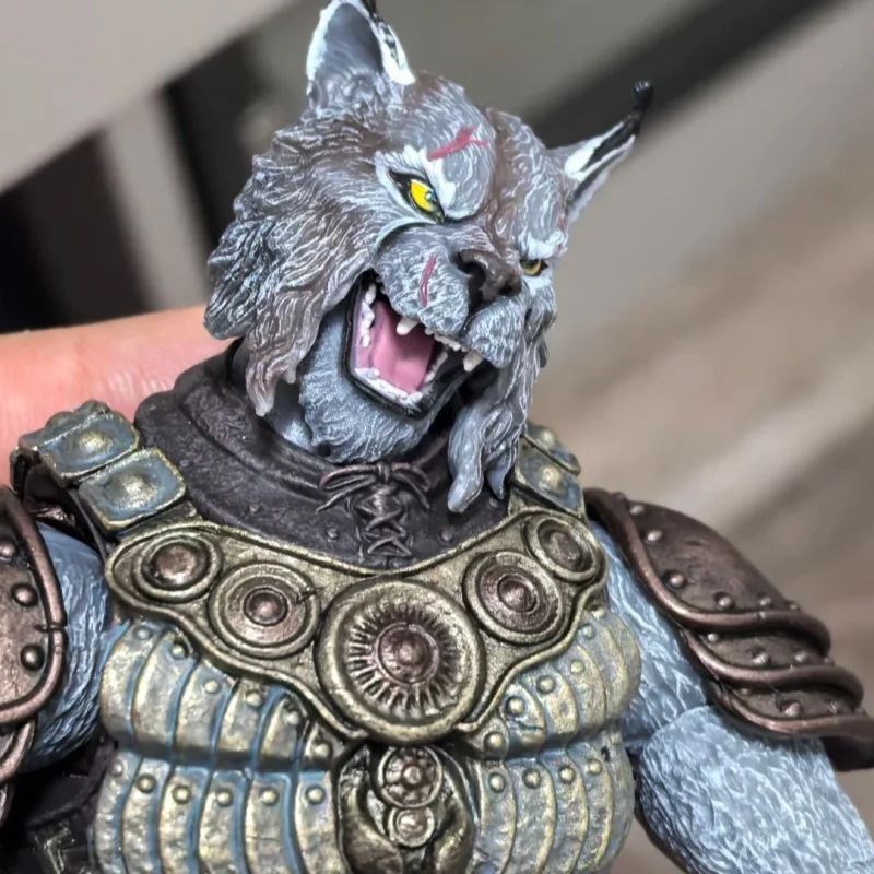 Barvinger Studios Savage Crucible Brynyar Vael One Twelfth Scale Articulated Double Swords Lynx Action Figure Adult Collectible