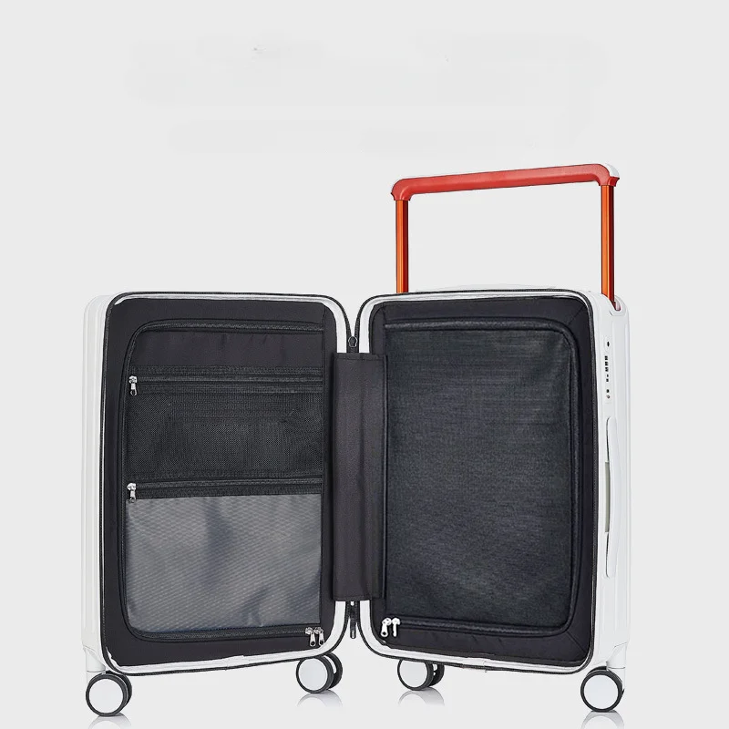 New travel suitcase on wheels password 20 inches Cabin Rolling Luggage Large capacity zipper trolley luggage bag Hand luggage