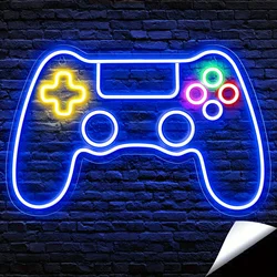 Gamer Neon Sign Game Controller LED Neon Light Sign for Party Man Cave Room Decor Best Gamer Gifts for Boys Kids Night Light