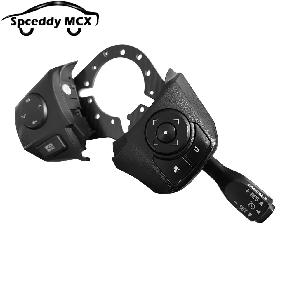 Racing Steering Wheel Keep Retain Multifunctional Button Bracket Carbon Fiber For 2019-2024 Toyota Yaris G 1.5 2021 Vois E1.5