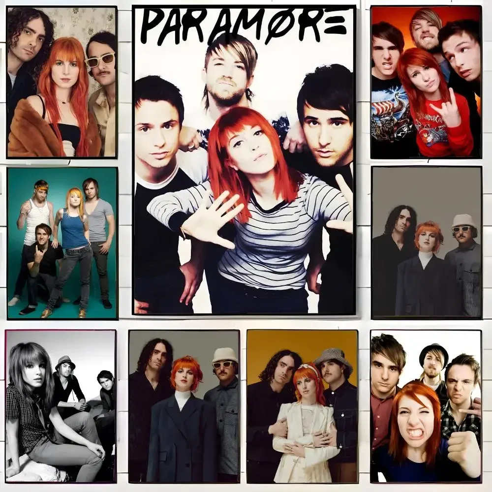 p-Paramore Poster Wall Art Print Decorative Mural Home Decor Gift Unframed