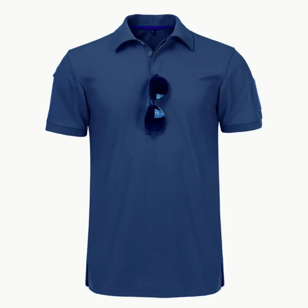 Polos para hombre, camiseta militar táctica, camiseta transpirable de combate del ejército, camisetas de caza, Camping, senderismo, camisetas de