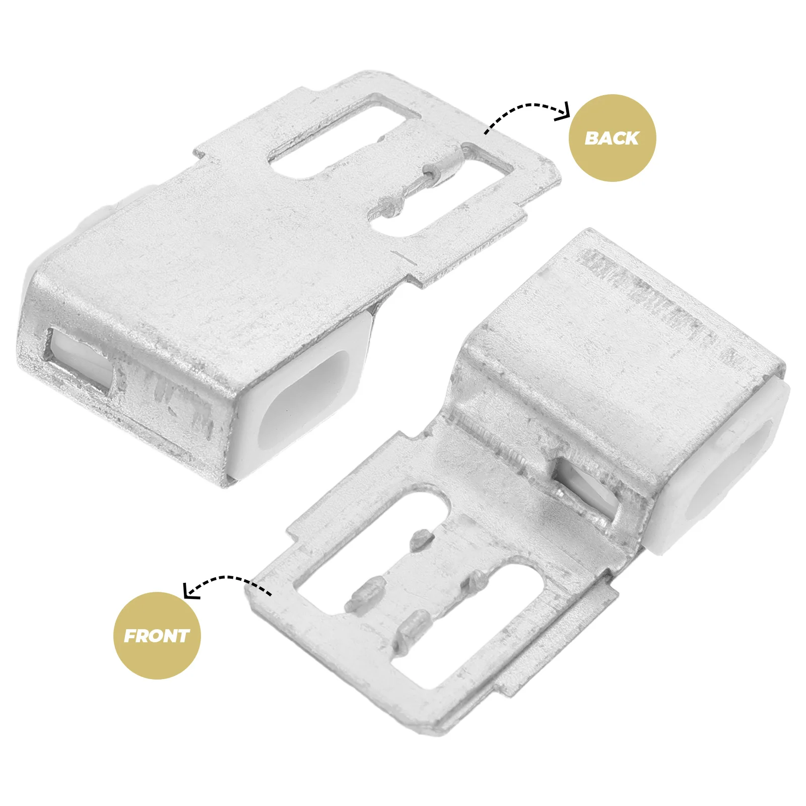 

12pcs Sofa Spring Accessories Clips Replacement Parts Recliner Chair Repair Kit Silent Operation Secure Cushioning Easy