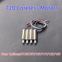 720 Coreless High Speed Motors R/C Drone Quadcopter Airplane Spare Parts 7T 8T 9T 10T 11T 12T 13T Motor Opinions Gears