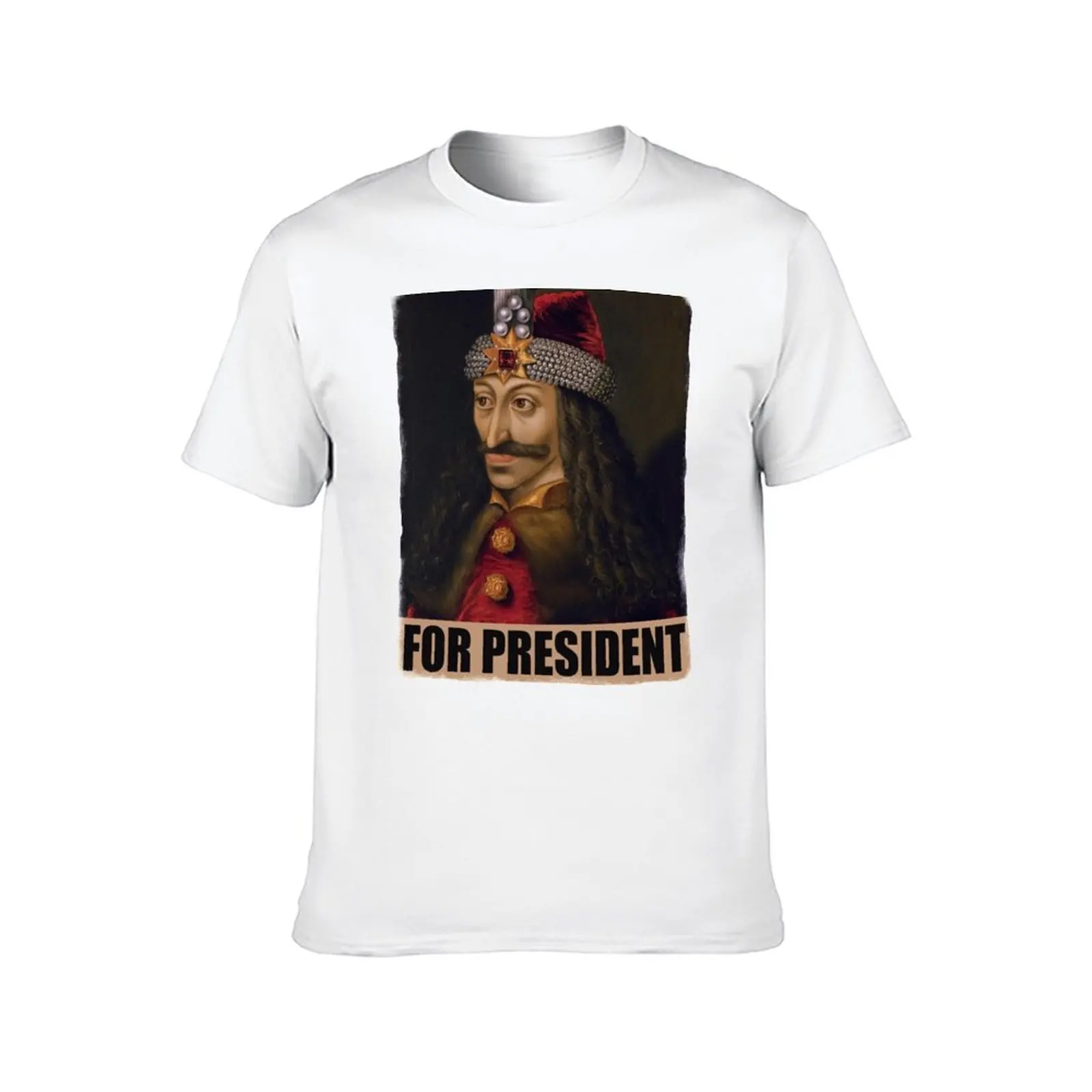 Vlad for President Vlad III known as Vlad the Impaler or Dracula or Tepes funny vintage style historical Romania meme HD T-Shirt