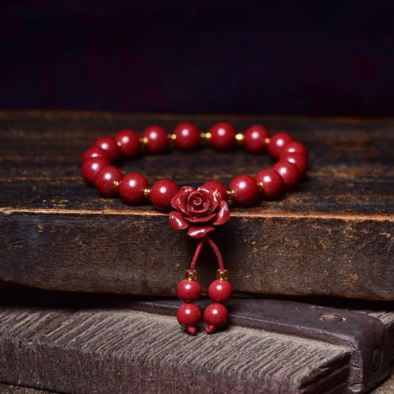 

Мужской и женский браслет Cinnabar Rose