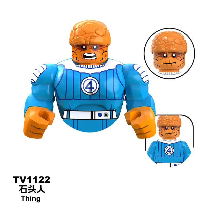Fantastic Four 2026 Neue Bausteine Mini-Actionfiguren Lernspielzeug DIY-Spielzeug Geschenke für Kinder