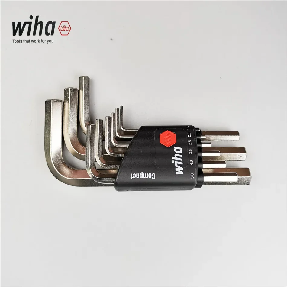 

WIHA Германия Weihan L-образный внутренний шестигранный короткий ключ, компактная куртка, 9 шт., 351 H9 01174