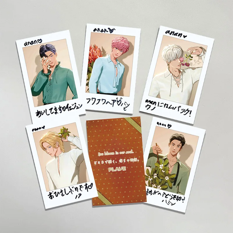 KPOP PLAVE Virtual Male Group ANAN  Signed Instant Photo 3.0 Collector's Edition Card - Bonus Card with Bambi Merchandise Photos