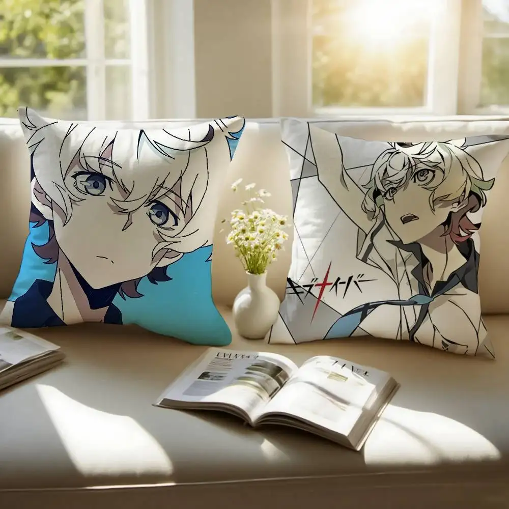 أنيمي K-Kiznaiver كيس وسادة مخصص مطبوعة نحى وسادة الصوف ، الطفل الجلد اللمس ، صديقة للبيئة صبغ التسامي وسادة ل Ho #3