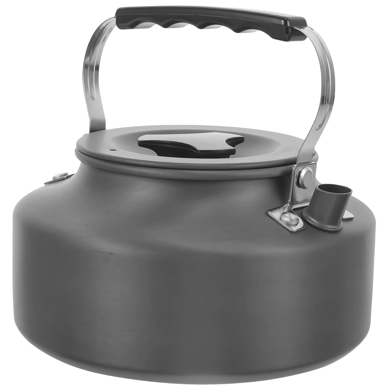 

Portable Water Kettle Large Capacity Camping Tea Pot Stovetop Boiler For Outdoor Coffee Heating Kitchen Use Camping Supply