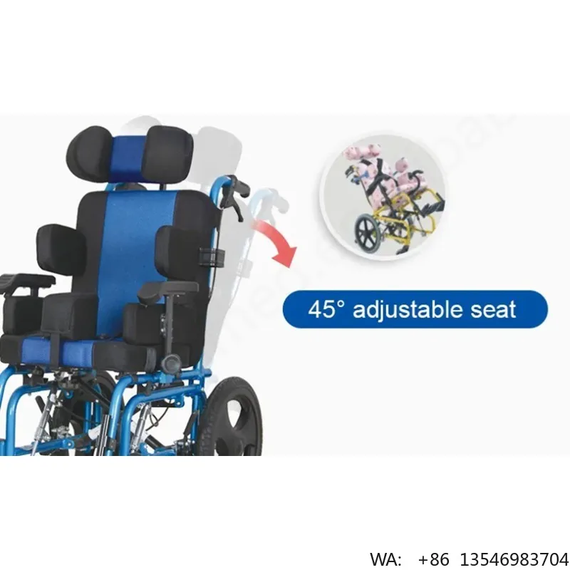 

Foshan High End Heavy Duty Adult CP Wheel Chair Aluminum Alloy Mobility Manual Wheelchair for Disabled
