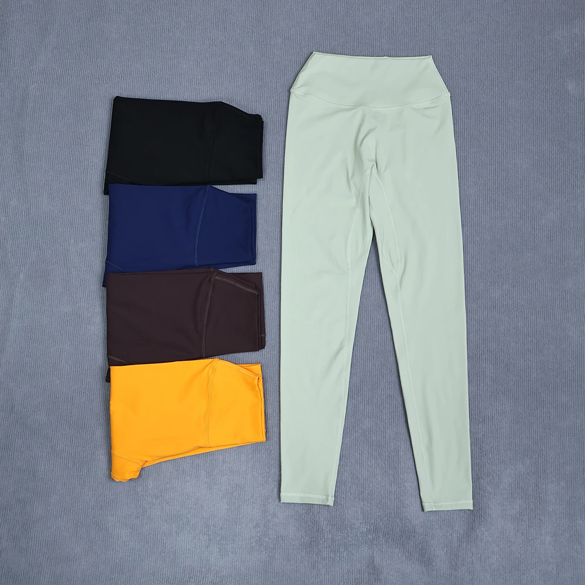 Damen-Sommer-Yogahose mit hoher Taille, Damen-Radhose, schnelltrocknende, atmungsaktive Leggings, ideal zum Laufen und Radfahren. – Detail 27