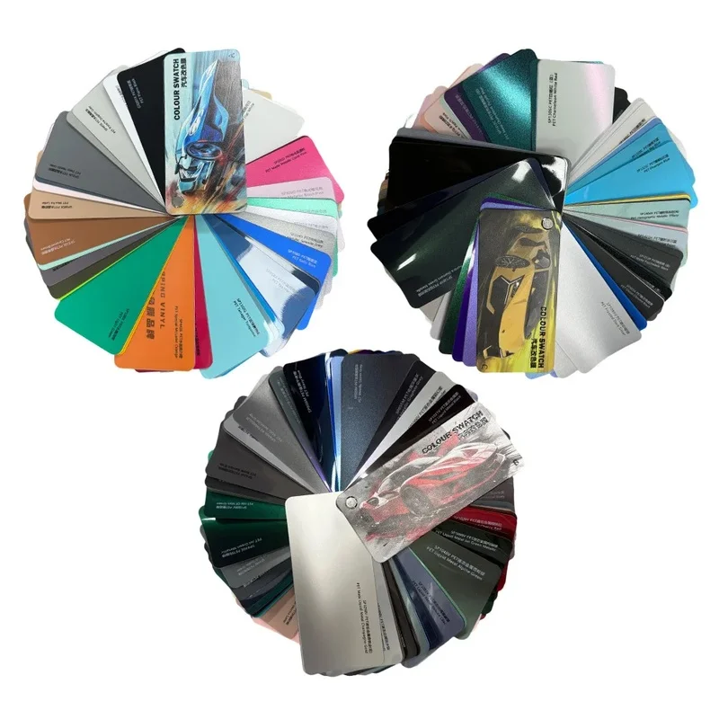 High Quality PET Metallic Mountain Gray Color Change Wrap High Stretch Easy Apply Car Body Film