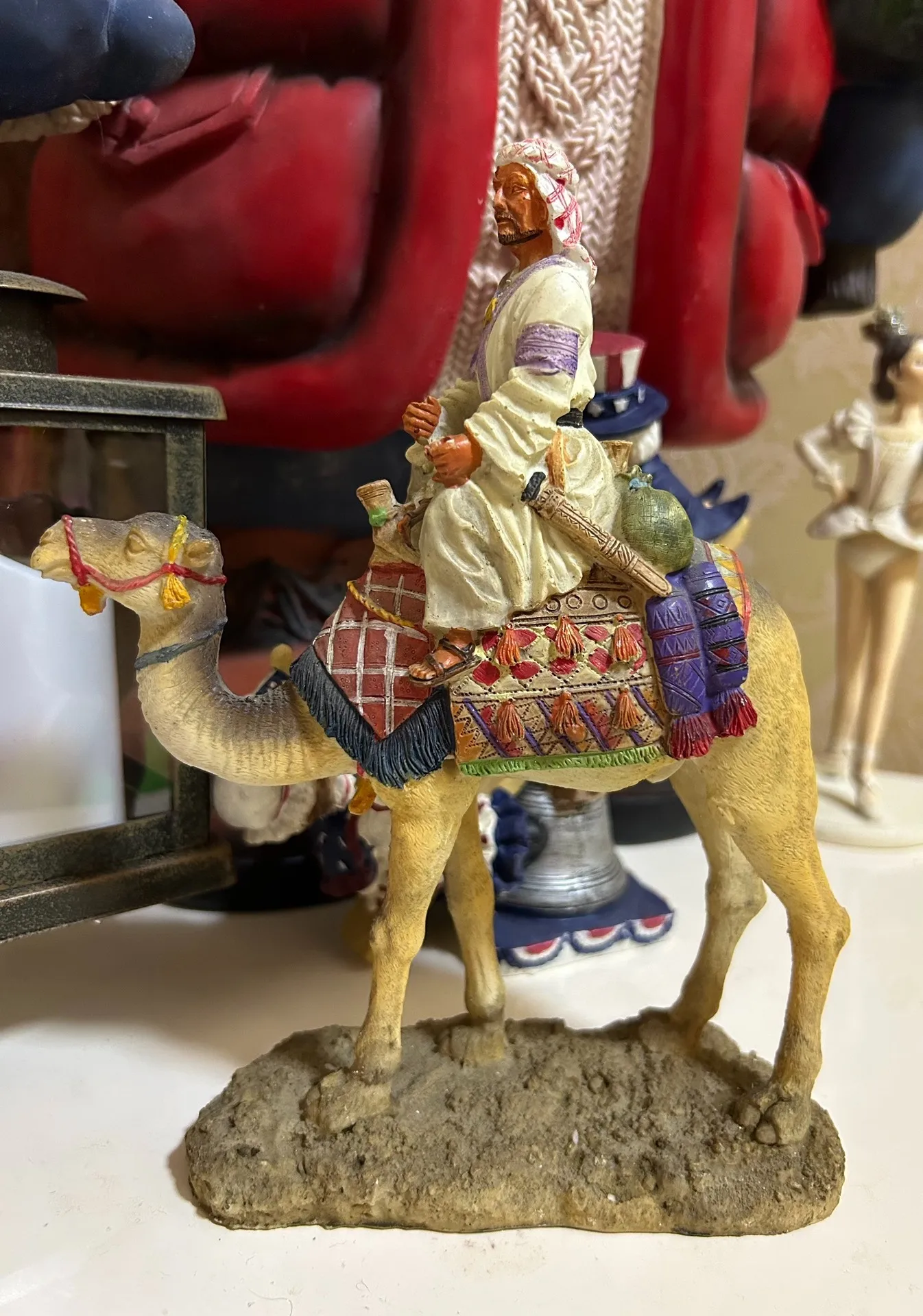 

Статуя верблюда из смолы для рукоделия, верблюда, украшения для домашнего интерьера, скульптура верблюда, украшение для дома, подарки