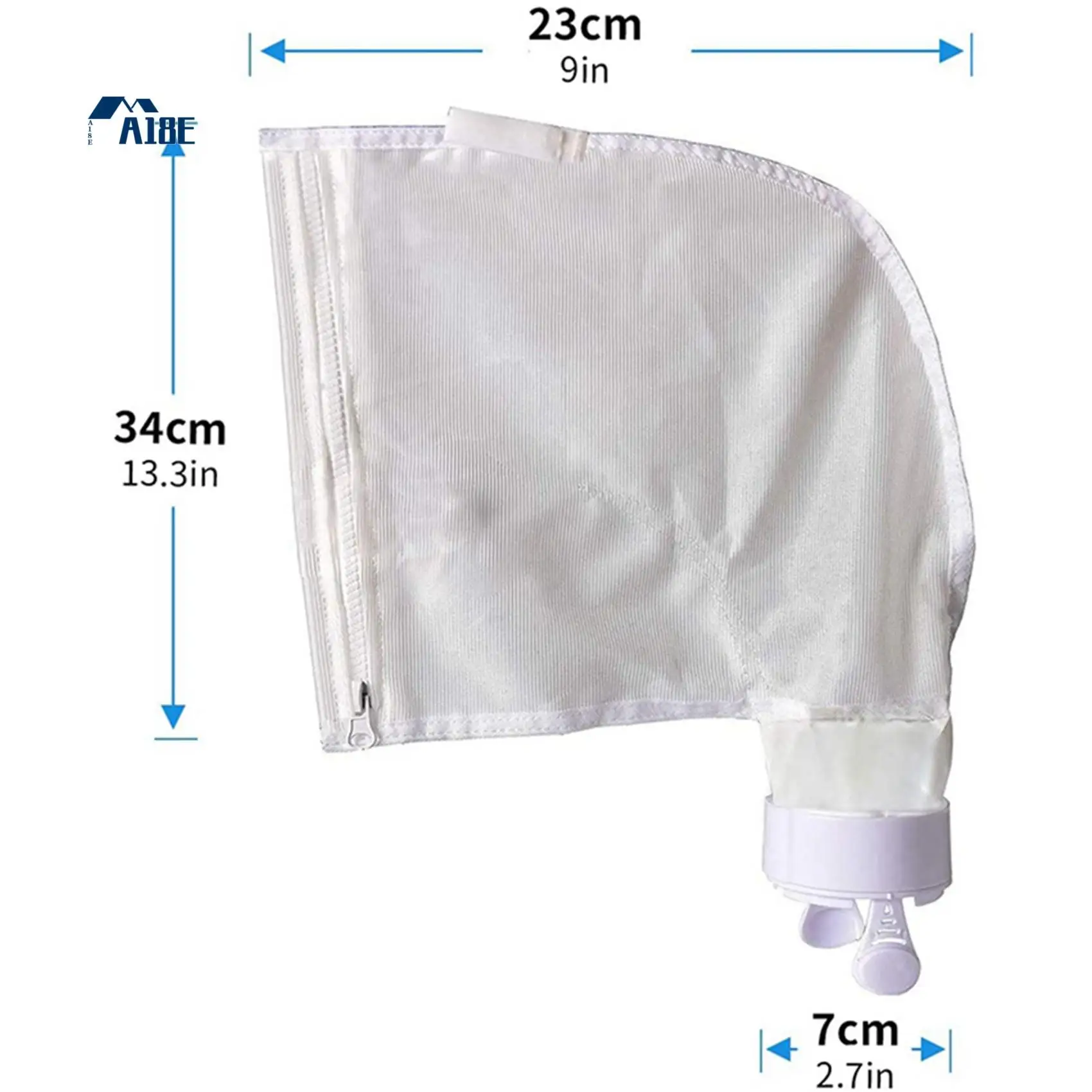 

A18E-6PCS Zippered Bag Replacement Fits For Polaris 280,480 Pool Cleaner All Purpose Filter Bag Swimming Pool Cleaner Bags