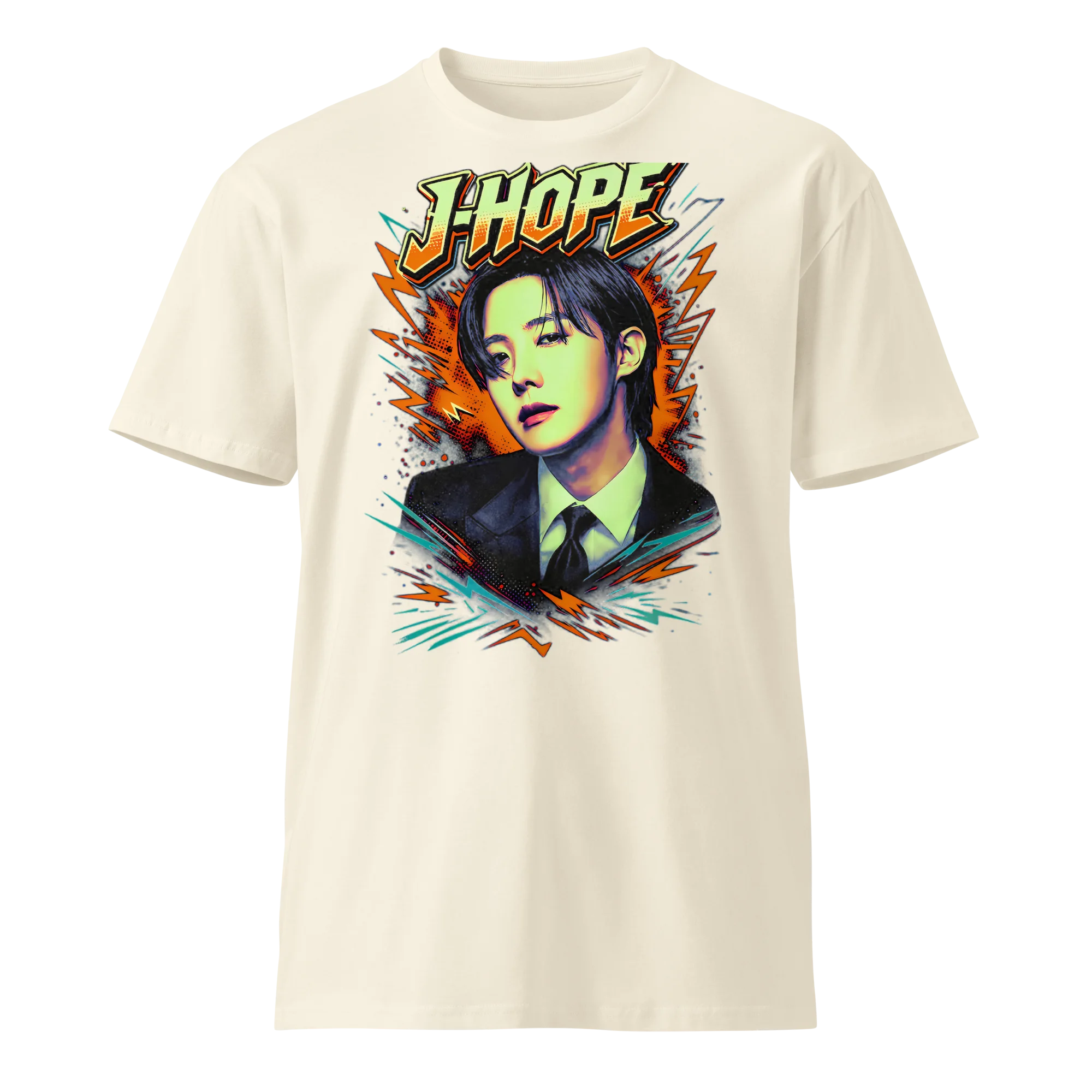 BTS J-hope Taehyung 2026 World Tour Doppelseitiges Grafik-T-Shirt mit Porträt und Tour-Städtenliste Kpop-Fans T-Shirt für Männer, Frauen und Kinder – Detail 7