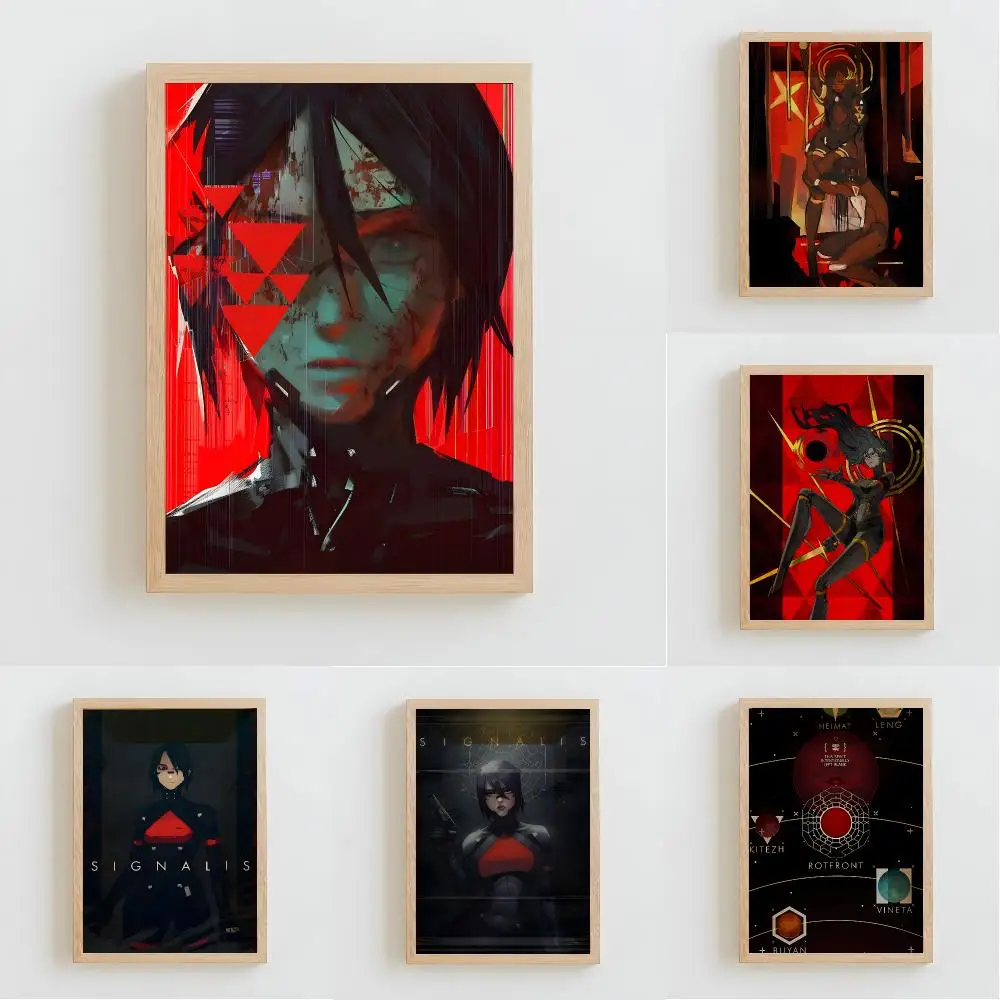 Video Game S-Signalis Poster High-Quality And Affordable Wall Stickers For Dormitory And Living Room Decoration